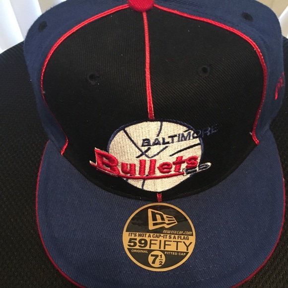 Baltimore Bullets 7 12 Fitted Hat 